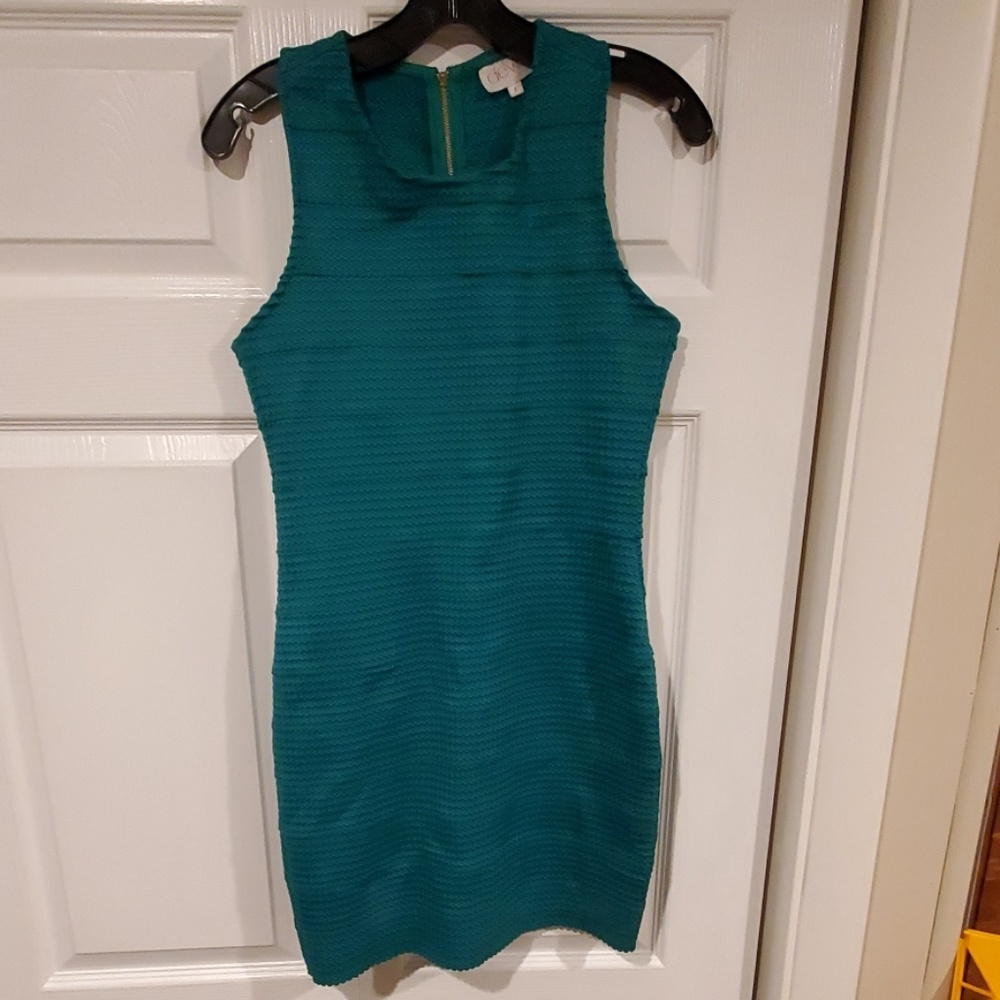 Green Bandge dress